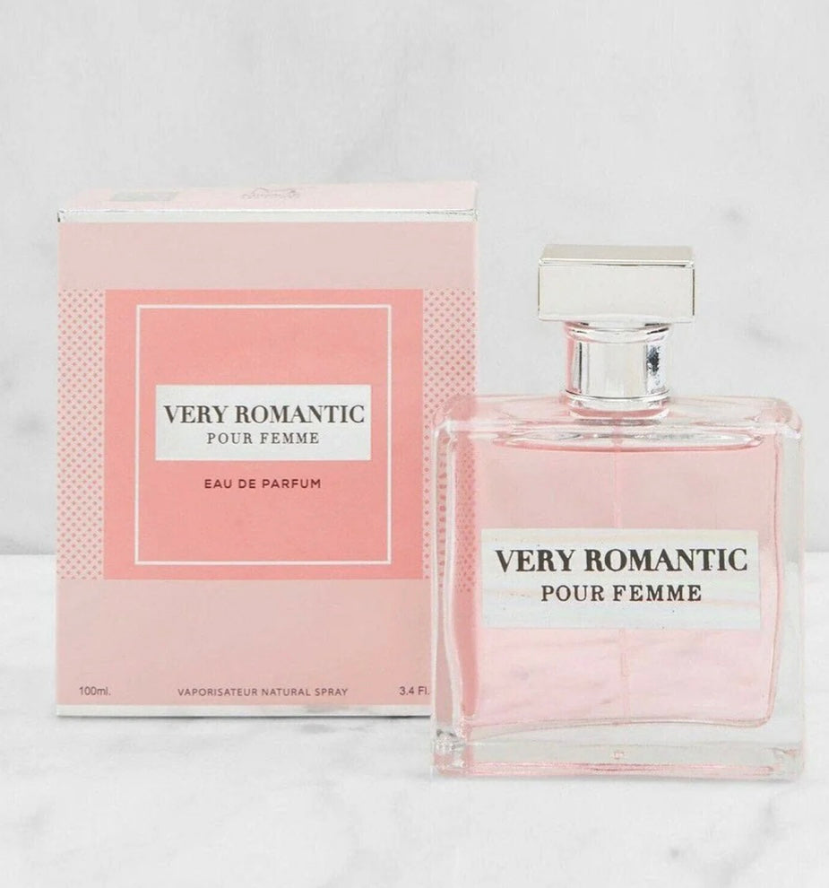 VERY ROMANTIC women's designer 3.4 oz perfume spray by MCH Beauty Fragrances
