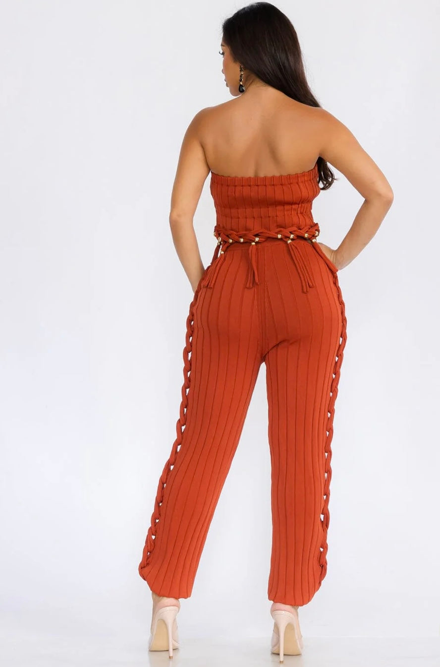 CROP TOP & PANTS 2PC. SET