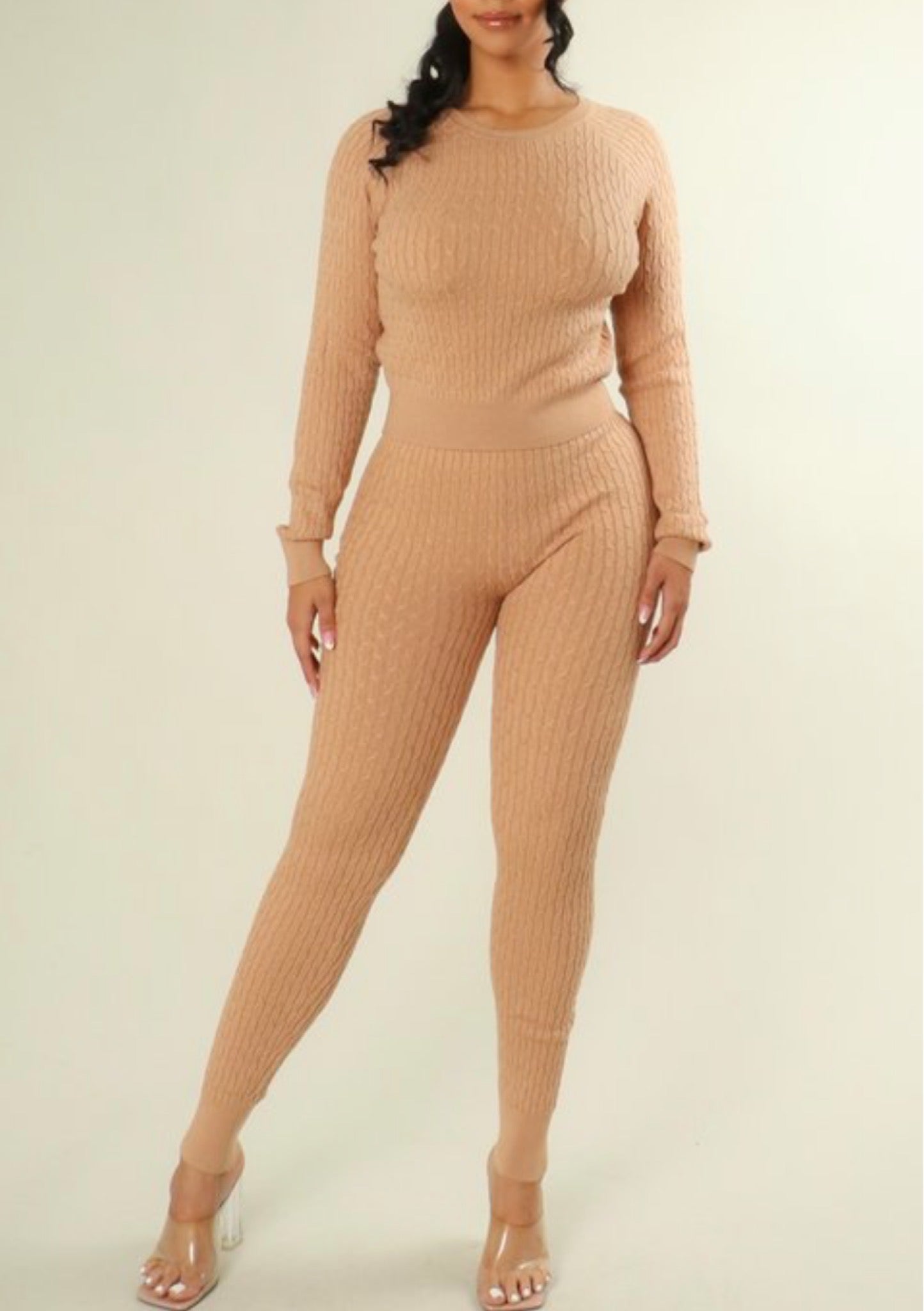 Cozy knit Sweat Set