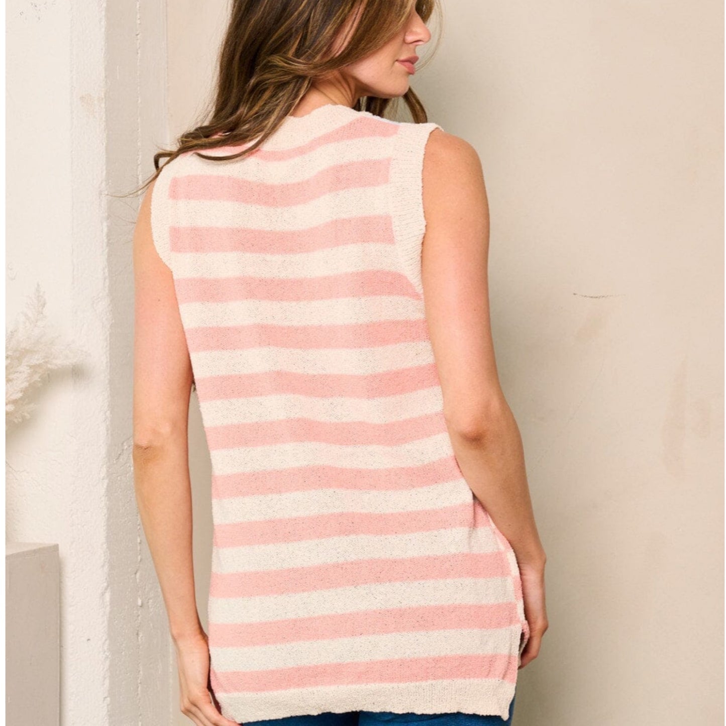 SLEEVELESS AMERICAN FLAG PRINT TANK TOP