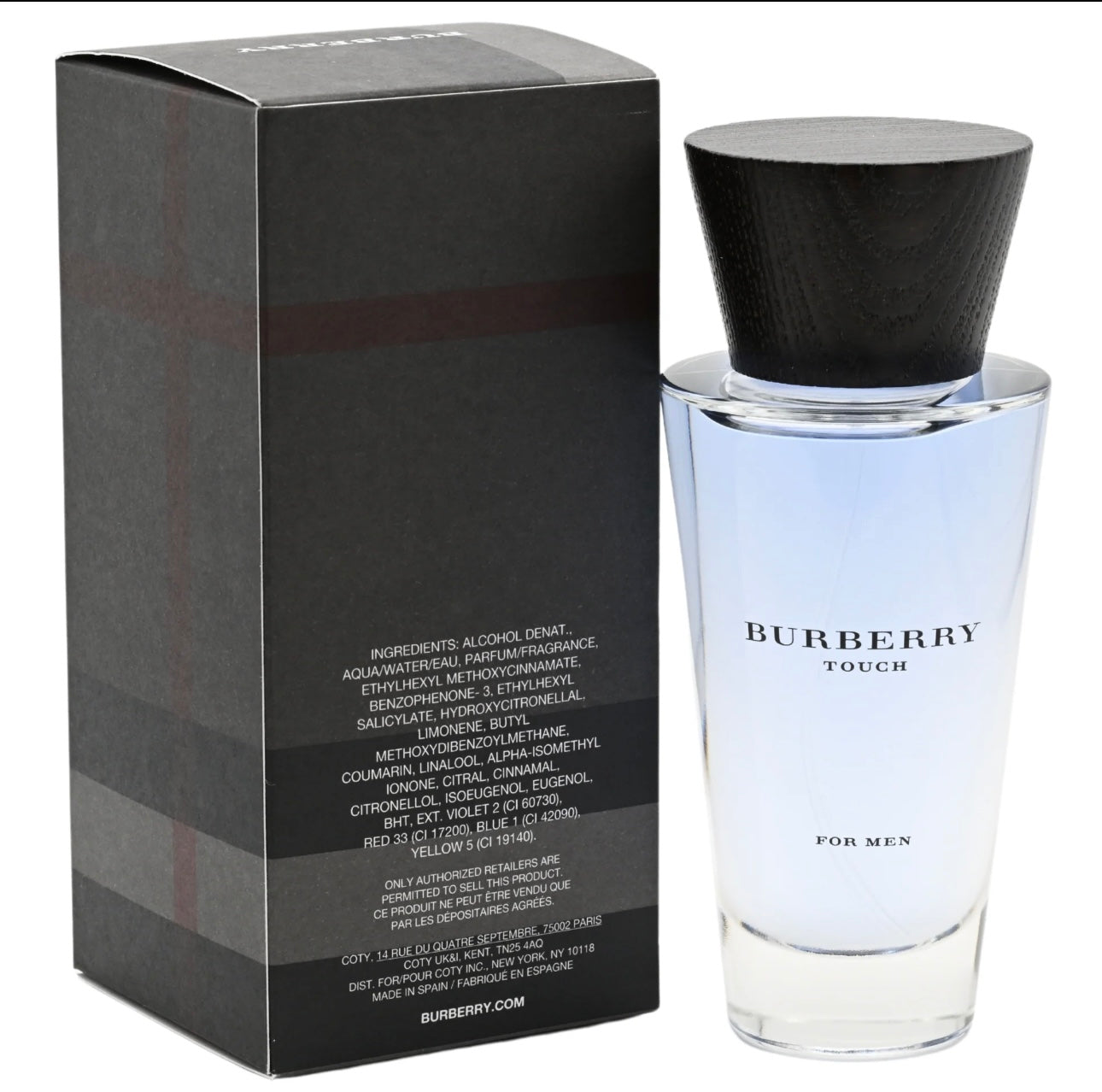 Burberry Touch Cologne for men 3.3oz