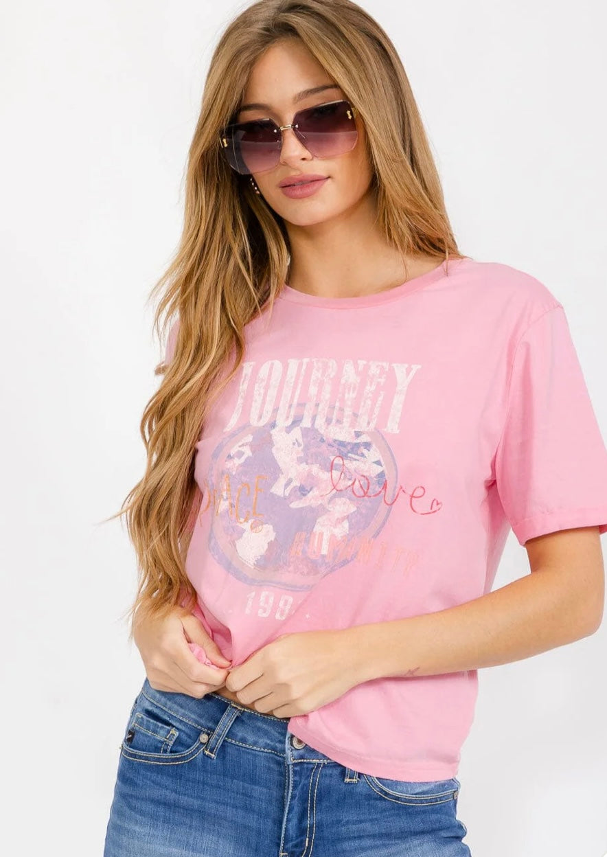 Love Journey GRAPHIC TOP