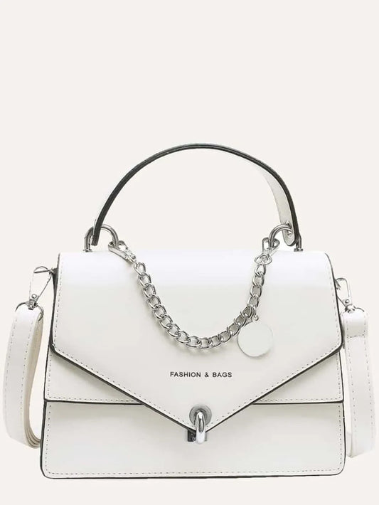 Chain Detachable Shoulder Strap Handbag