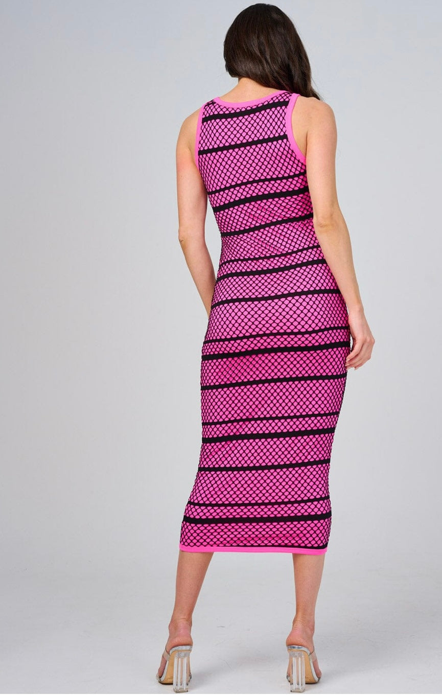 Mesh Maxi Dress