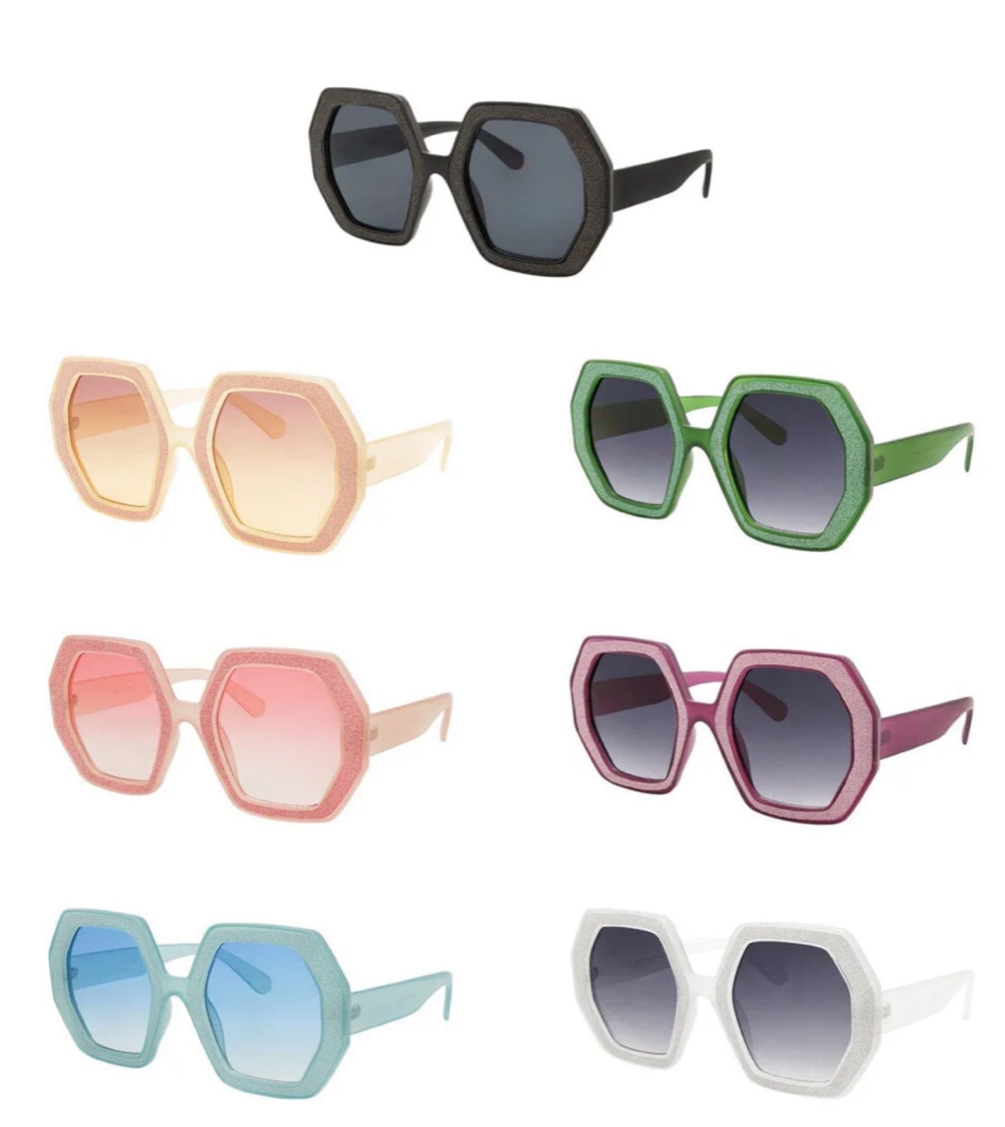 Black,Gold,Green,Pink,purple,Baby blue, white