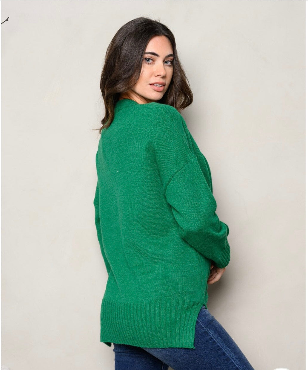 LONG SLEEVE BUTTON UP CARDIGAN