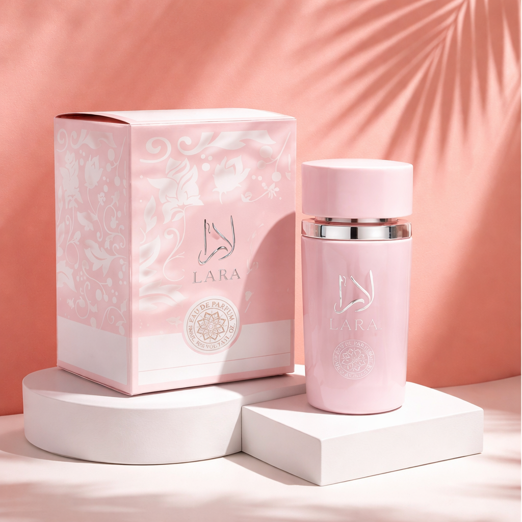 LARA PINK SPRAY PERFUME EAU DE PERFUM FOR WOMAN