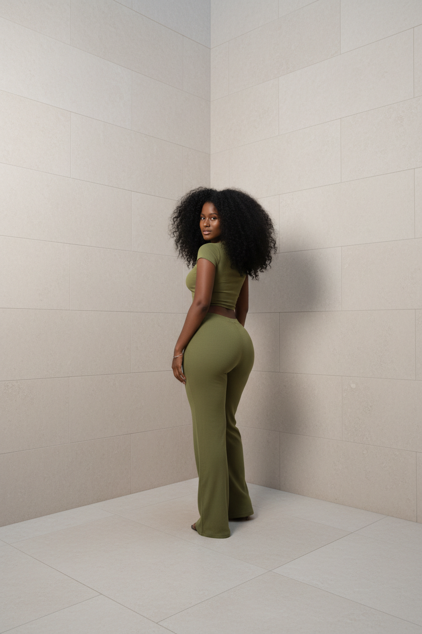 Bella Set with Crop Top