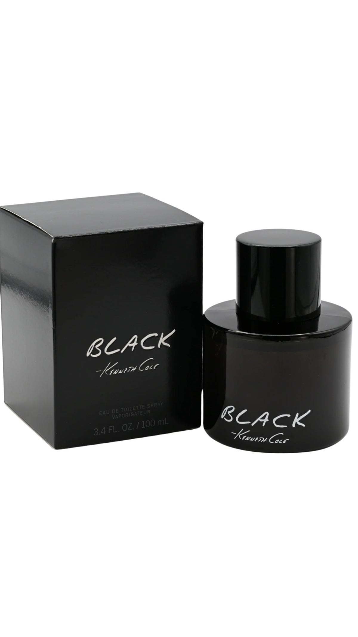 Kenneth Cole Black Eau de Toilette Spray Cologne for Men 3.4 fl oz