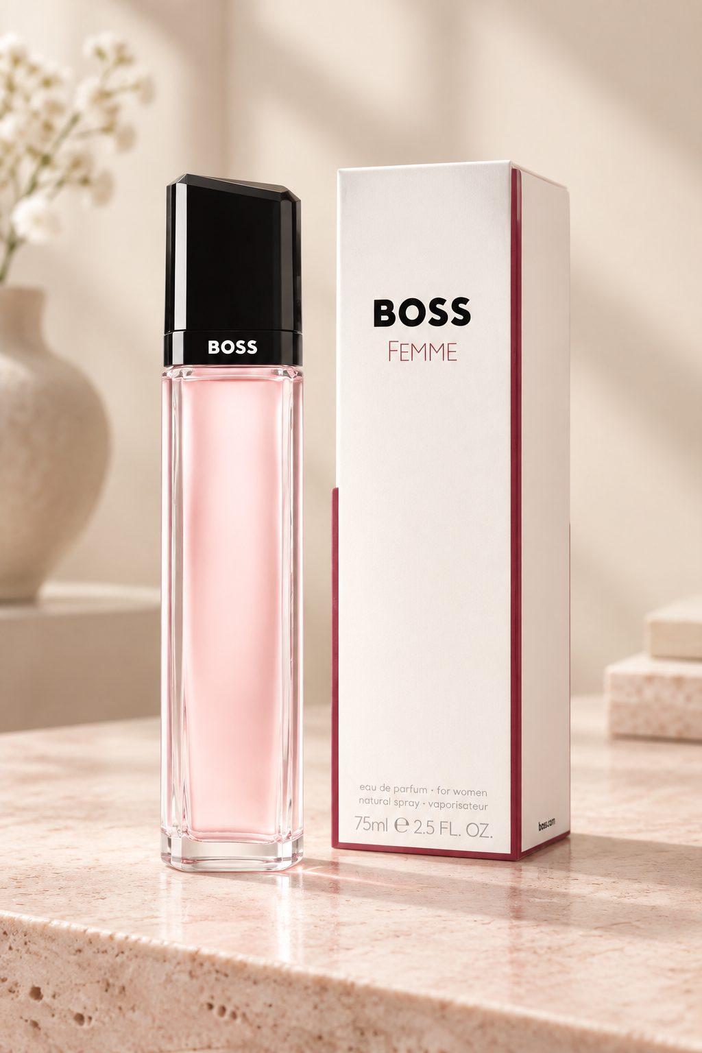Hugo Boss BOSS Femme Eau de Parfum – Woody Perfume for Women 2.5 fl oz
