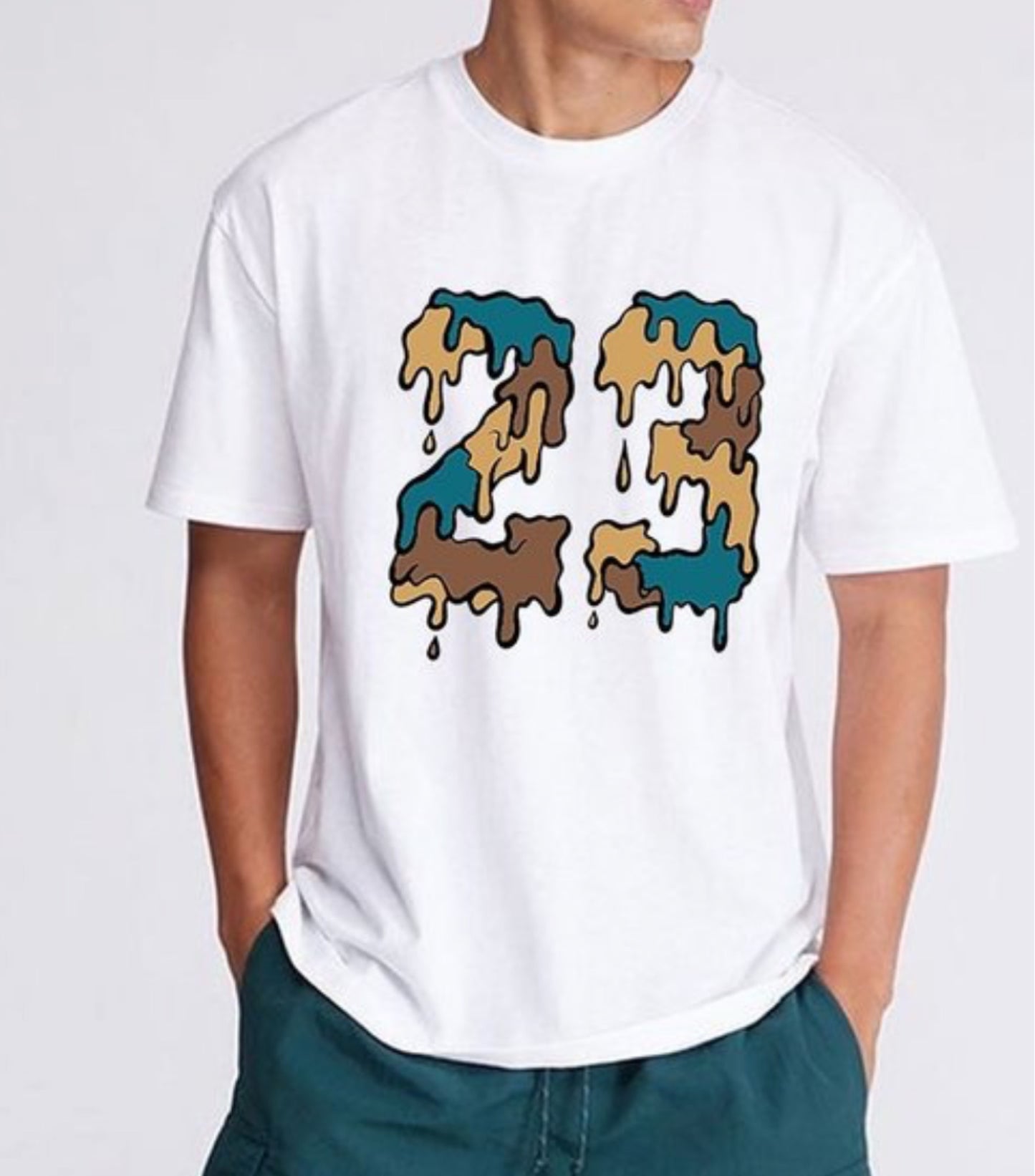 Melting Graphic Men T shirt