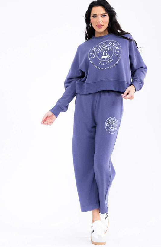 Over the top ELASTIC WAIST PANTS GRAPHIC 2PC. SET