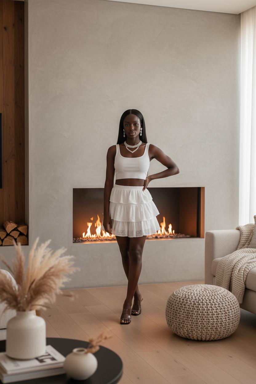 Tropical Bay MINI SKIRT