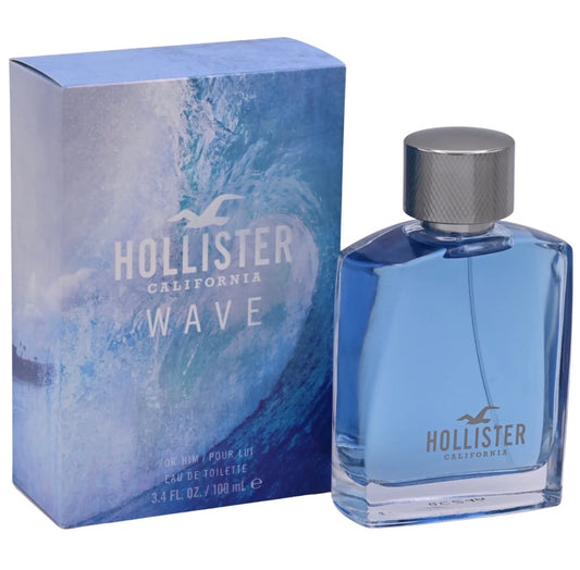 Hollister Wave Men Eau De Toilette, 3.4 Ounce, Multi, 100 m