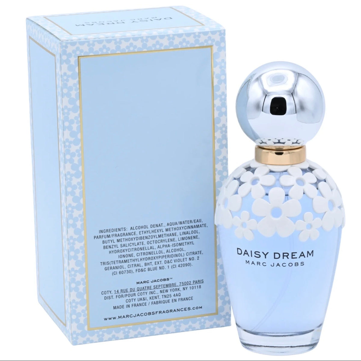 Marc Jacobs Daisy Dream Eau de Toilette – Floral Women's Perfume 3.3 fl oz