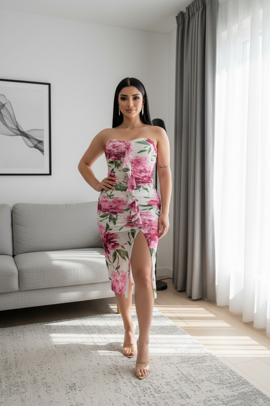 Plus Size Sweetheart Rose Dress