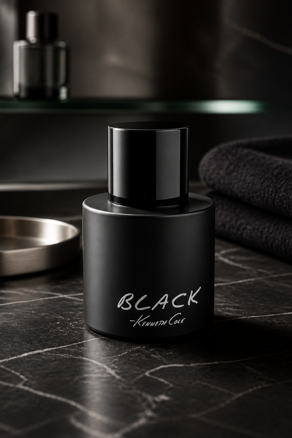 Kenneth Cole Black Eau de Toilette Spray Cologne for Men 3.4 fl oz