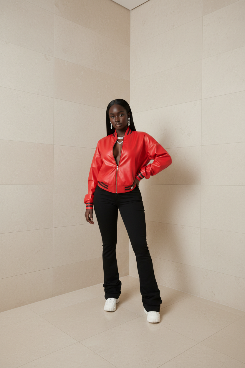 BASEBALL JACKET
LONG SLEEVE