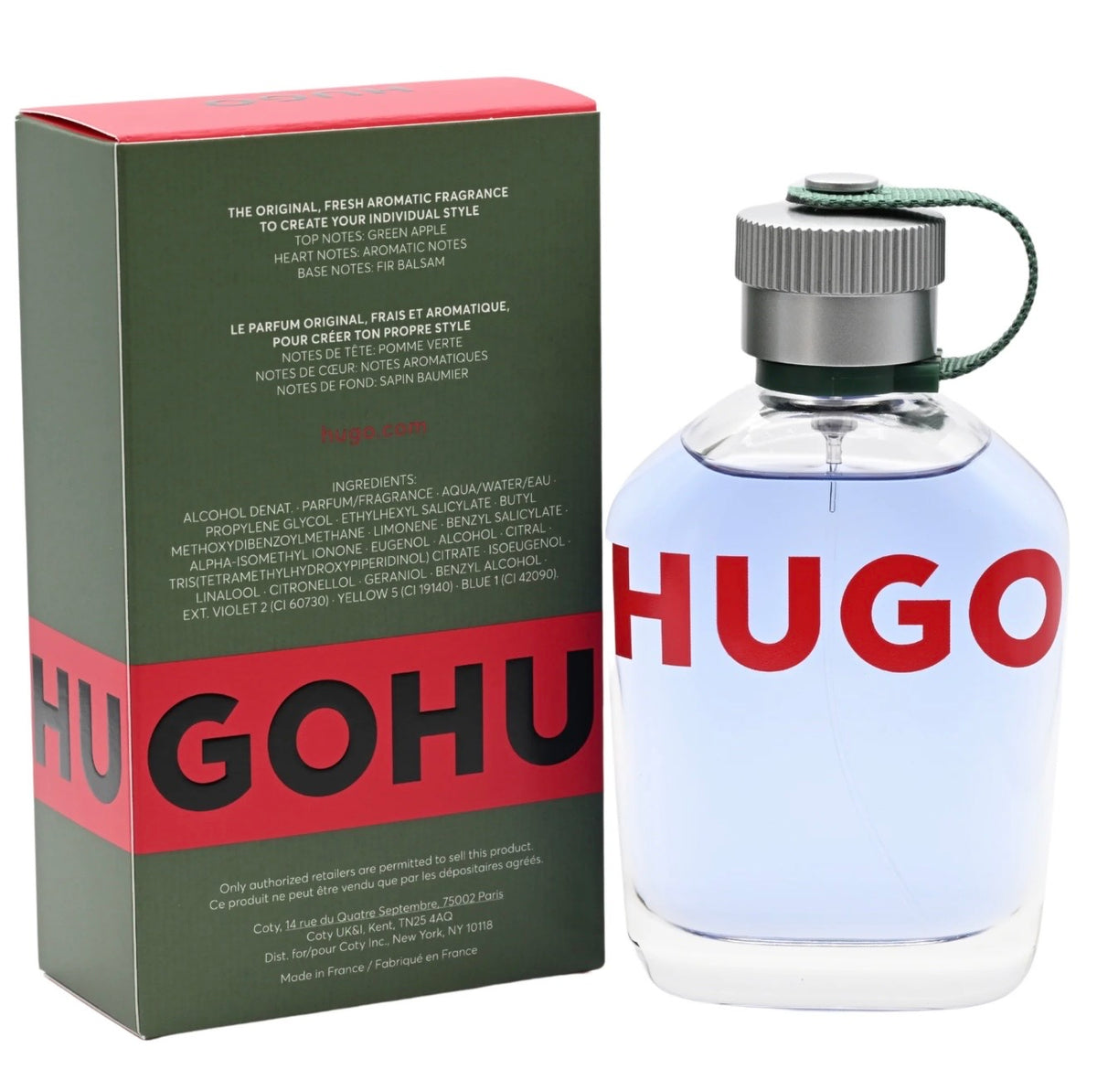 Hugo Boss Hugo Man Eau de Toilette – Fresh Aromatic Cologne 4.2oz