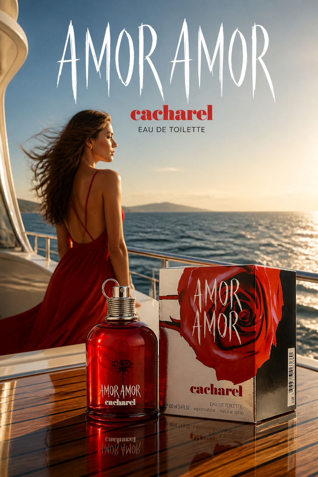 Cacharel Amor Amor Eau de Toilette for Women 3.4 fl oz