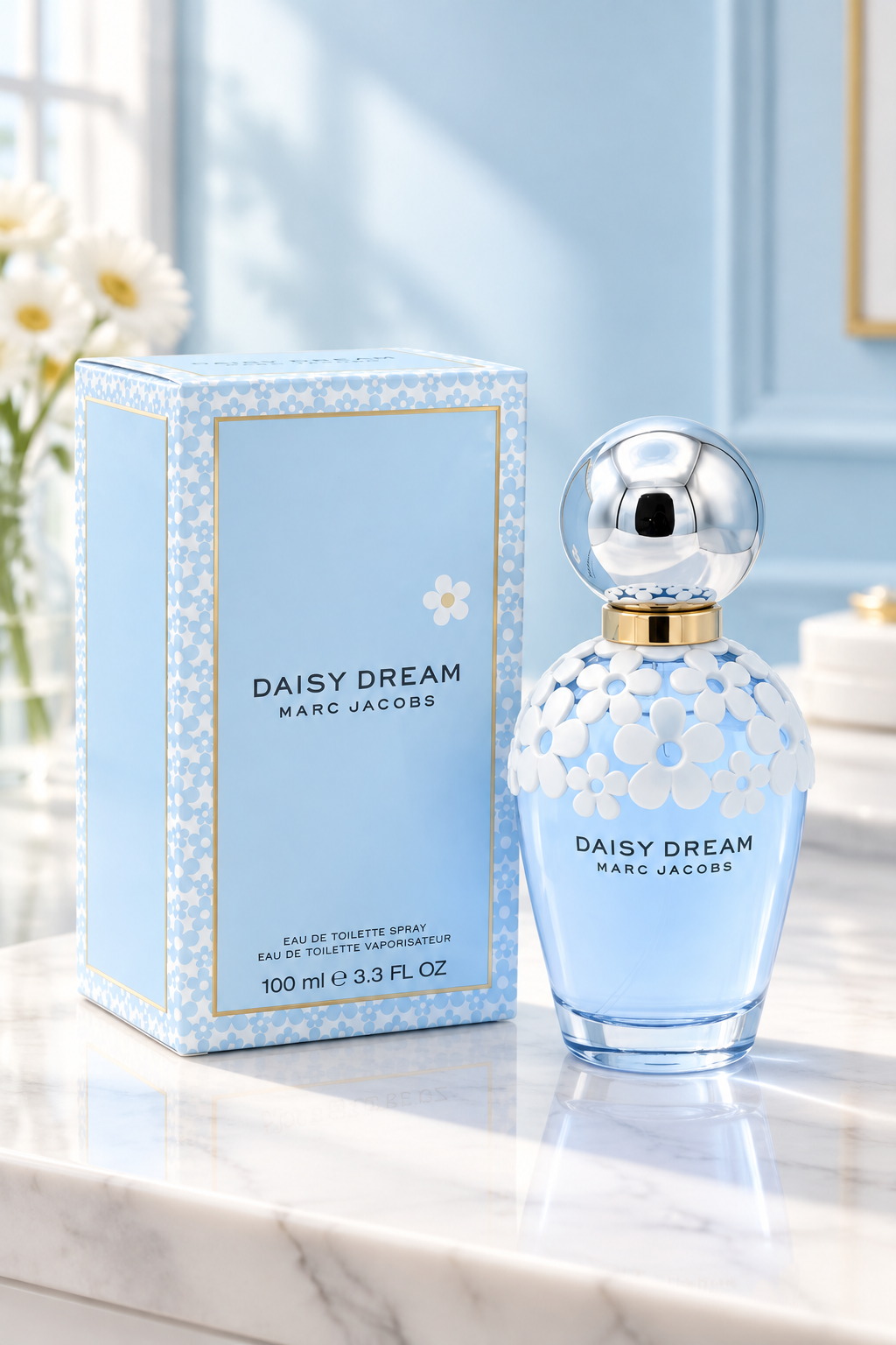 Marc Jacobs Daisy Dream Eau de Toilette – Floral Women's Perfume 3.3 fl oz