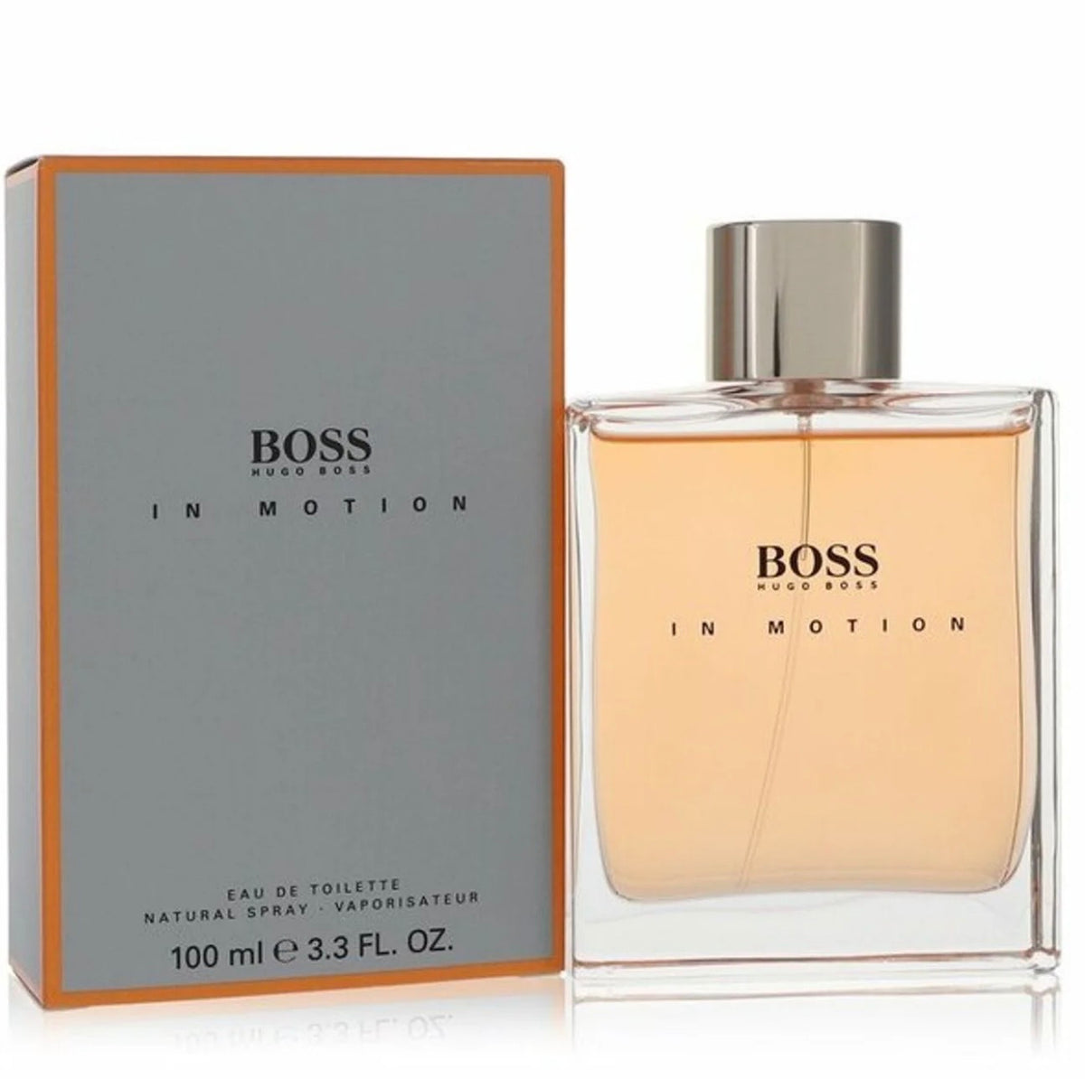 Hugo Boss In Motion Eau de Toilette for Men - Notes of Cinnamon, Cardamon and Nutmeg 3.3oz