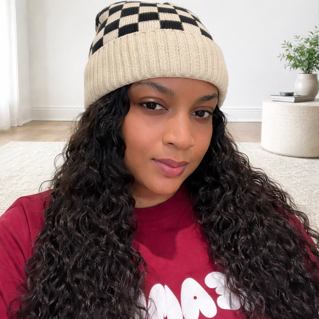WOMEN'S BEANIE Color Block Hats
