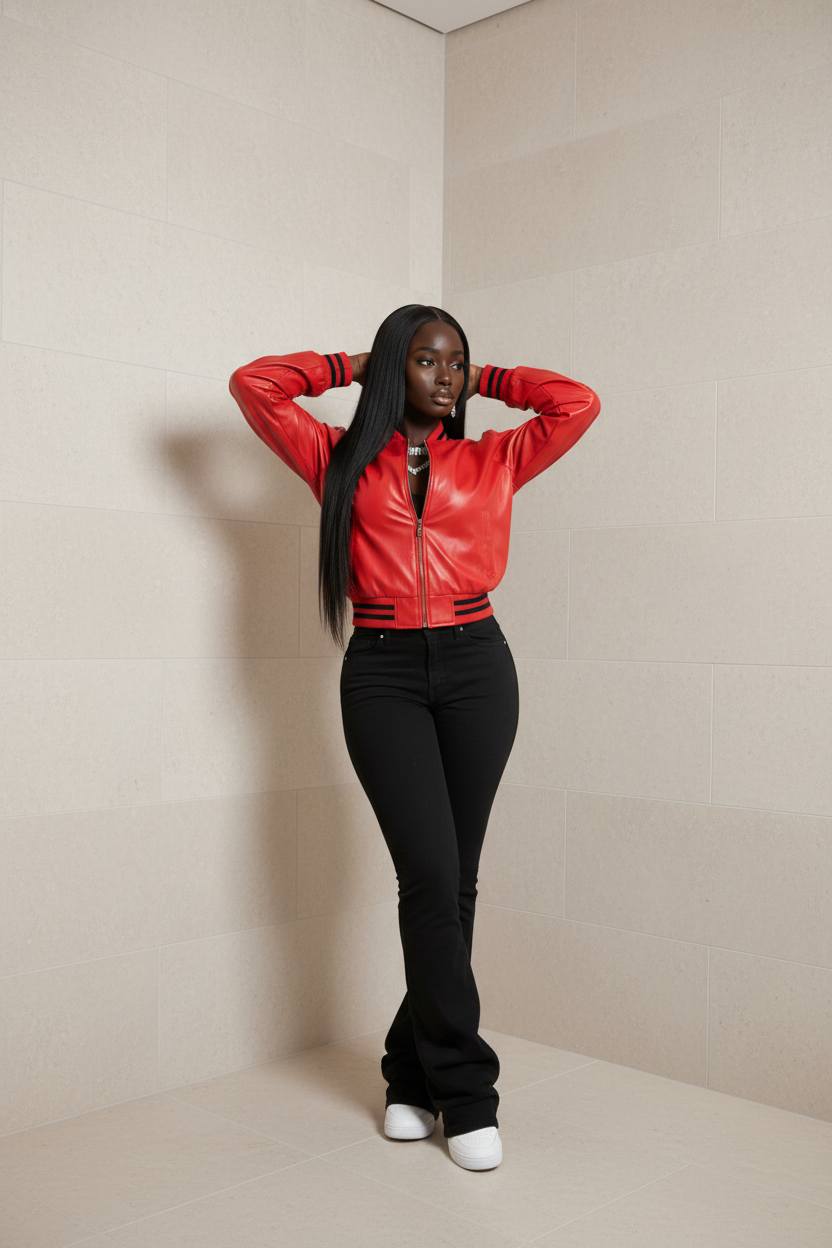 BASEBALL JACKET
LONG SLEEVE