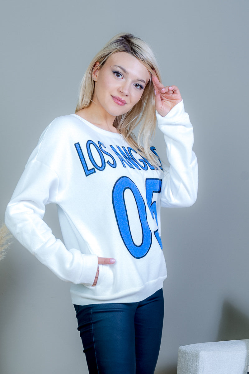 'Los Angeles 05' Crew Neck Sweatshirt