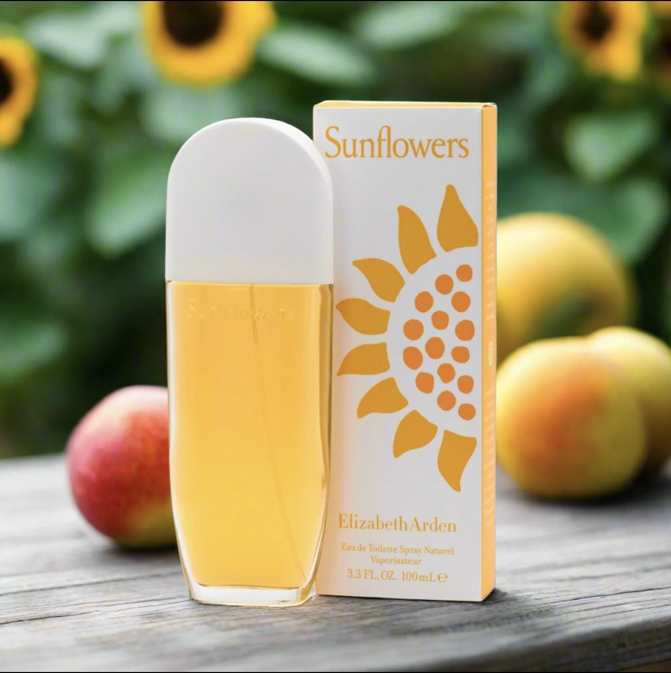 Sunflowers Women's Perfume, Floral Parfum, Notes of Vanilla, 3.4 fl oz by Elizabeth Arden