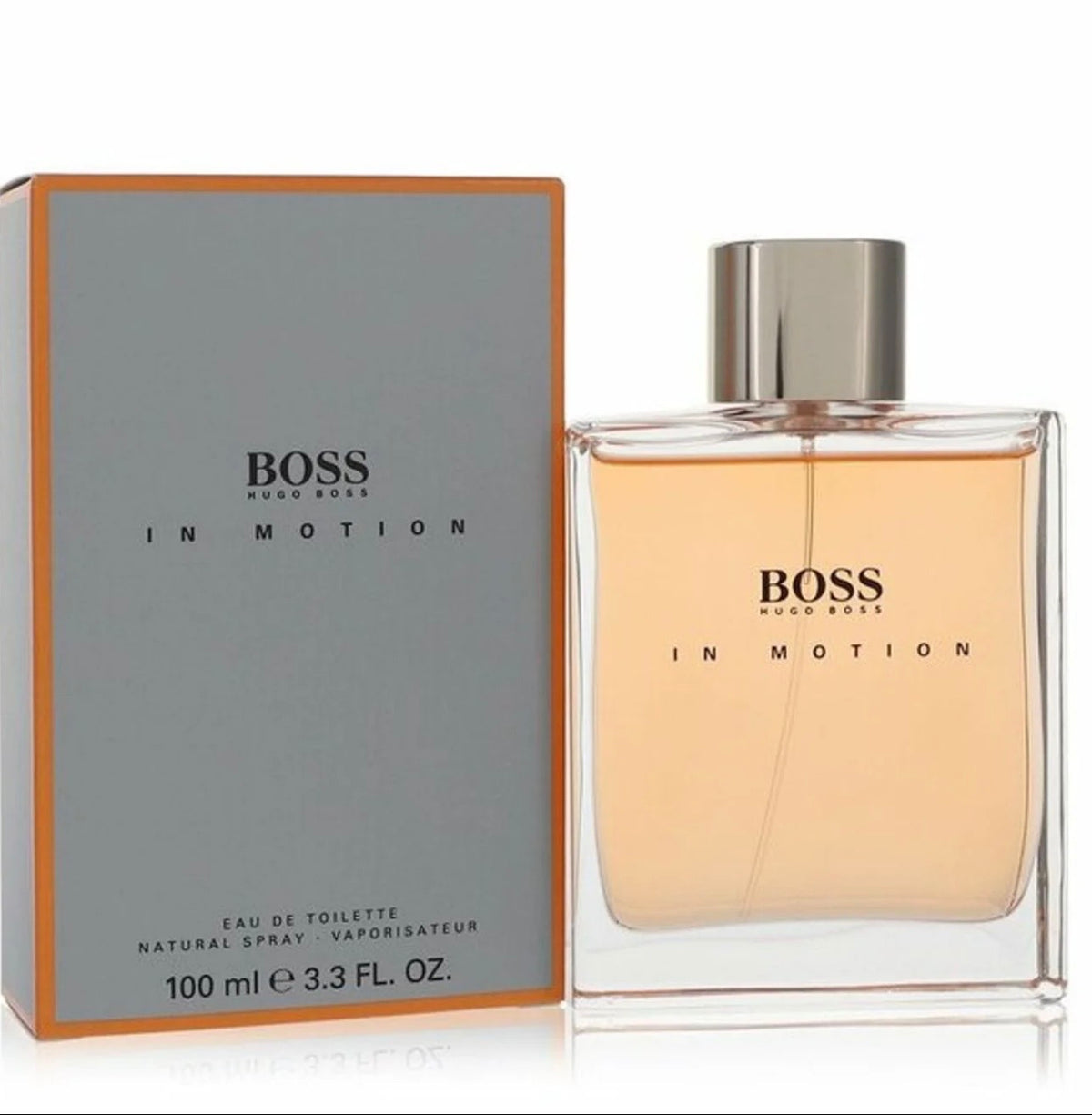 Hugo Boss In Motion Eau de Toilette for Men - Notes of Cinnamon, Cardamon and Nutmeg 3.3oz