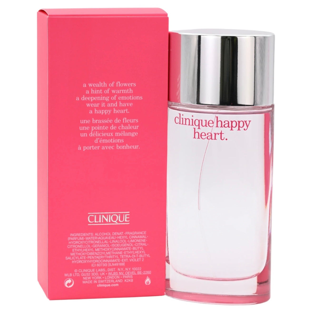Clinique Happy Heart EDP 30ml/50ml/100ml Eau de Perfume for Women