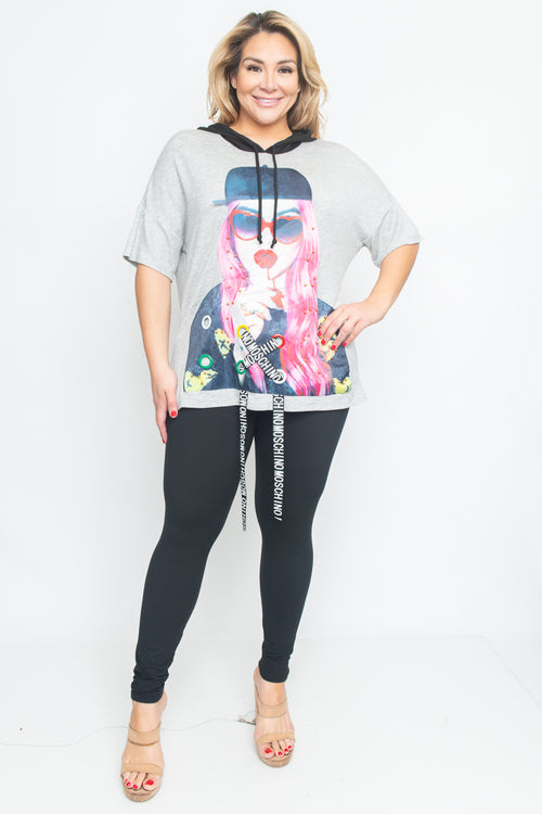 Picture perfect hoodie Plus Size Top