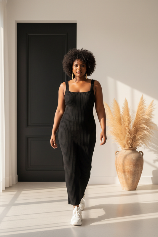 Night of Elegant black dress